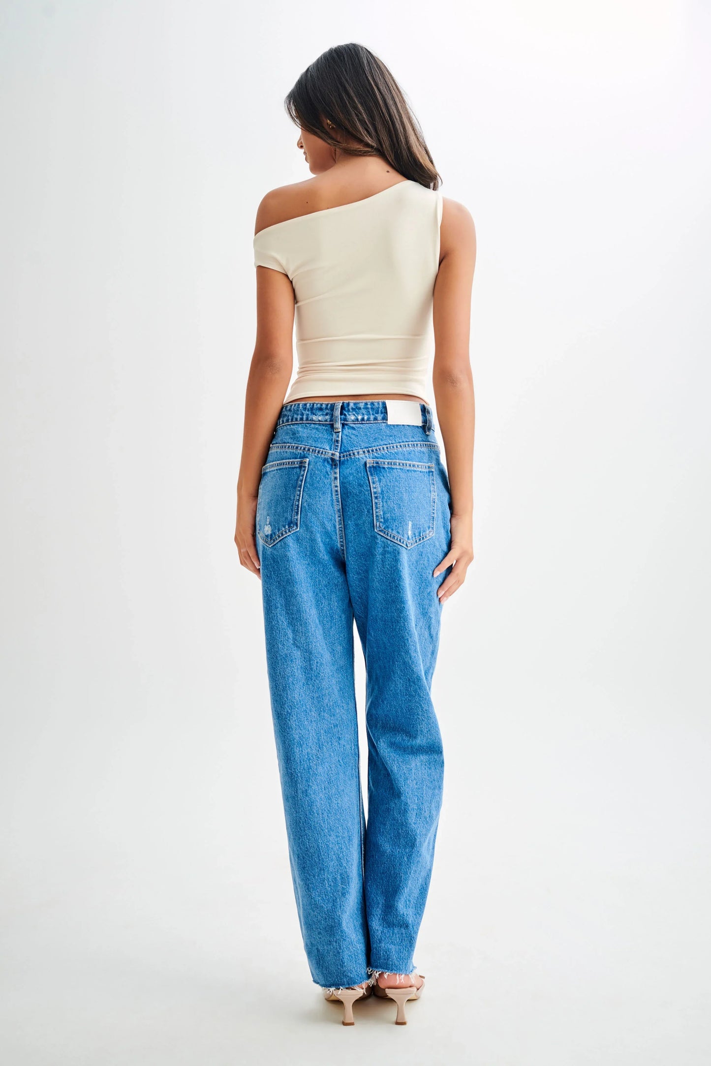 Contemporary Elegance Ruched Top