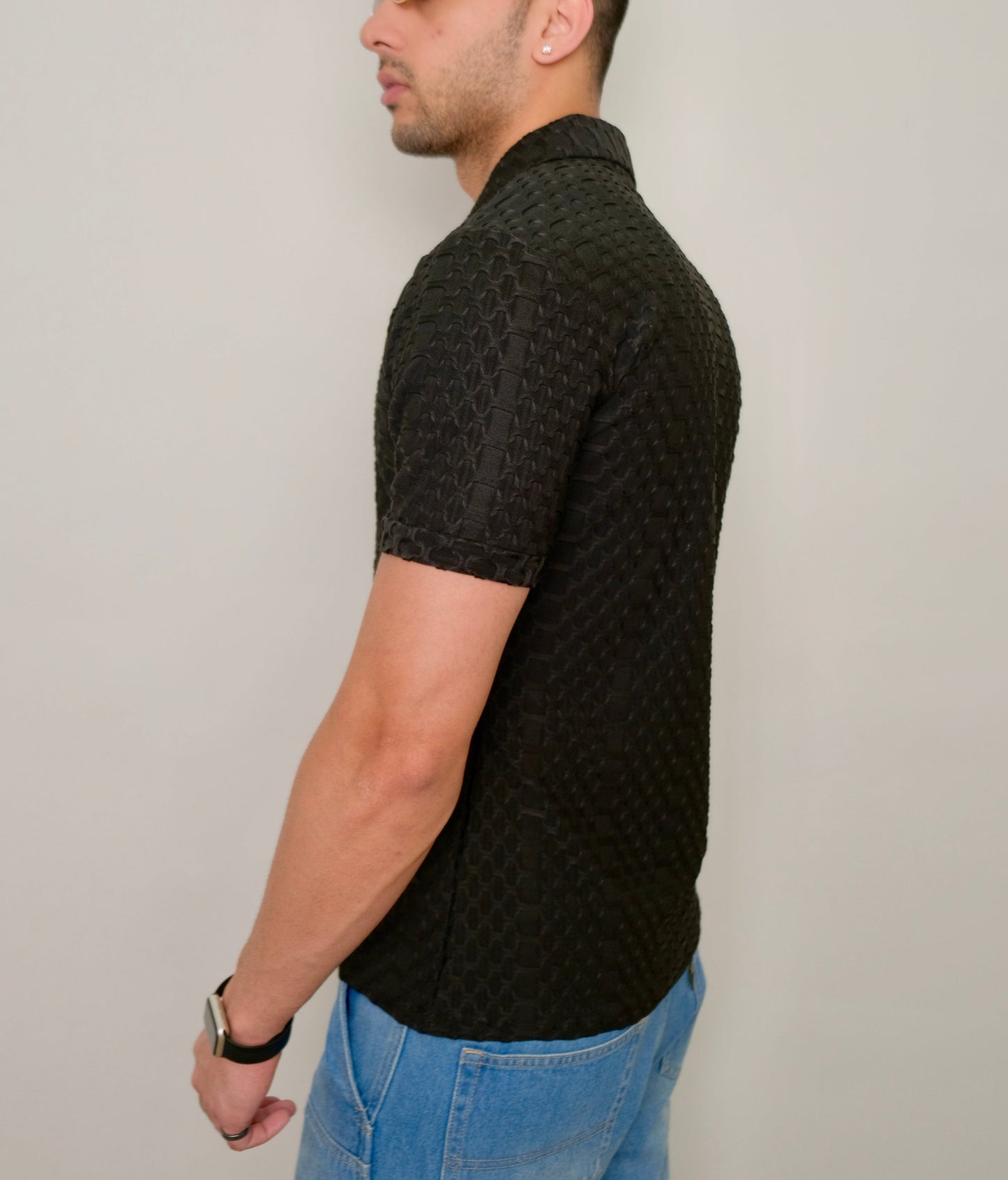 Jacquard Elite Polo T-shirt