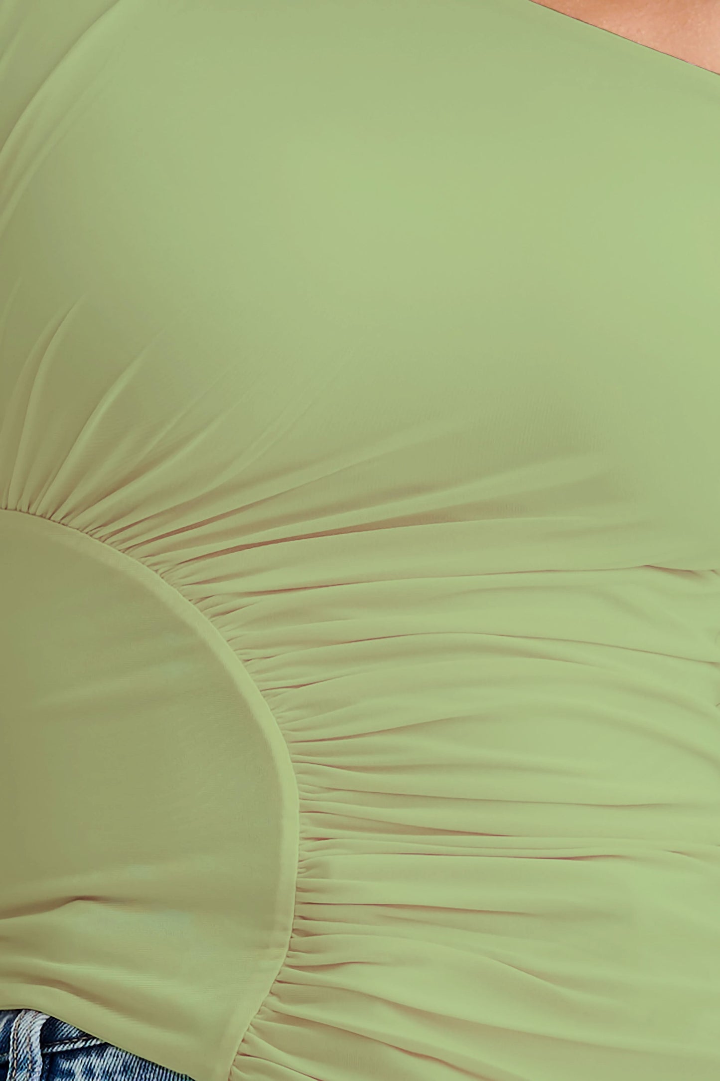 Contemporary Elegance Ruched Top