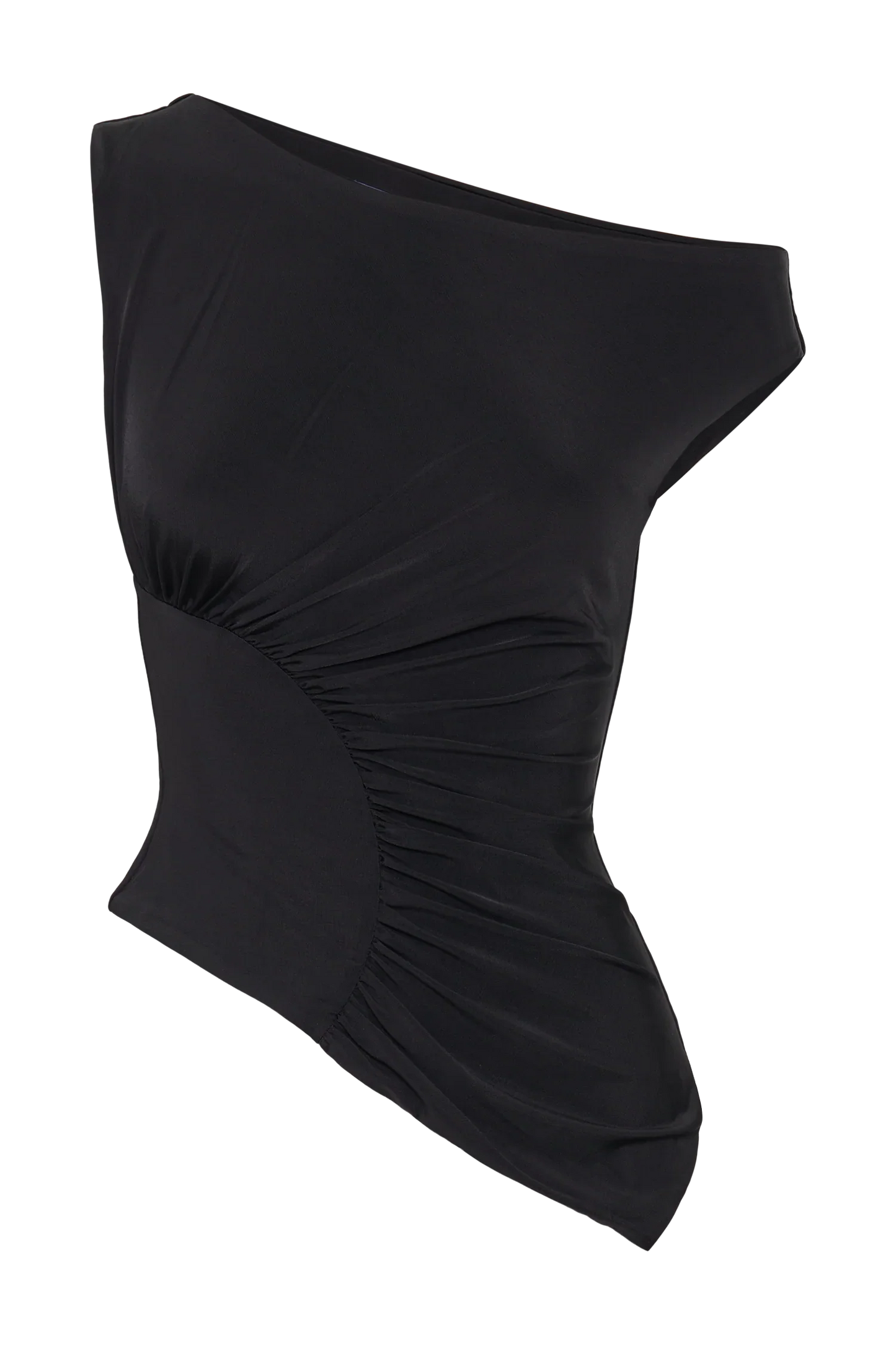 Contemporary Elegance Ruched Top