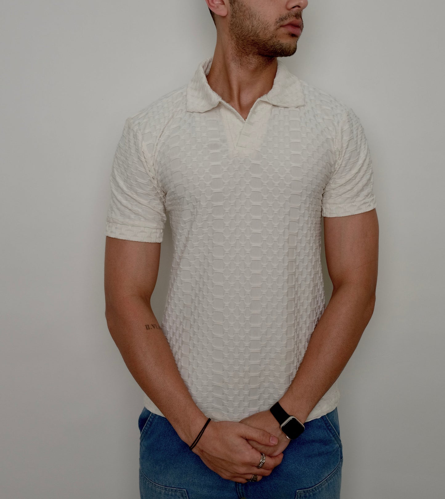 Jacquard Elite Polo T-shirt