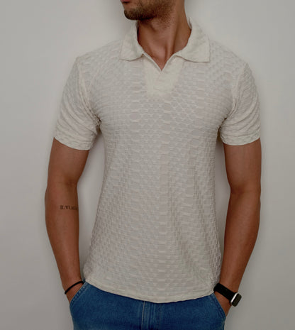 Jacquard Elite Polo T-shirt