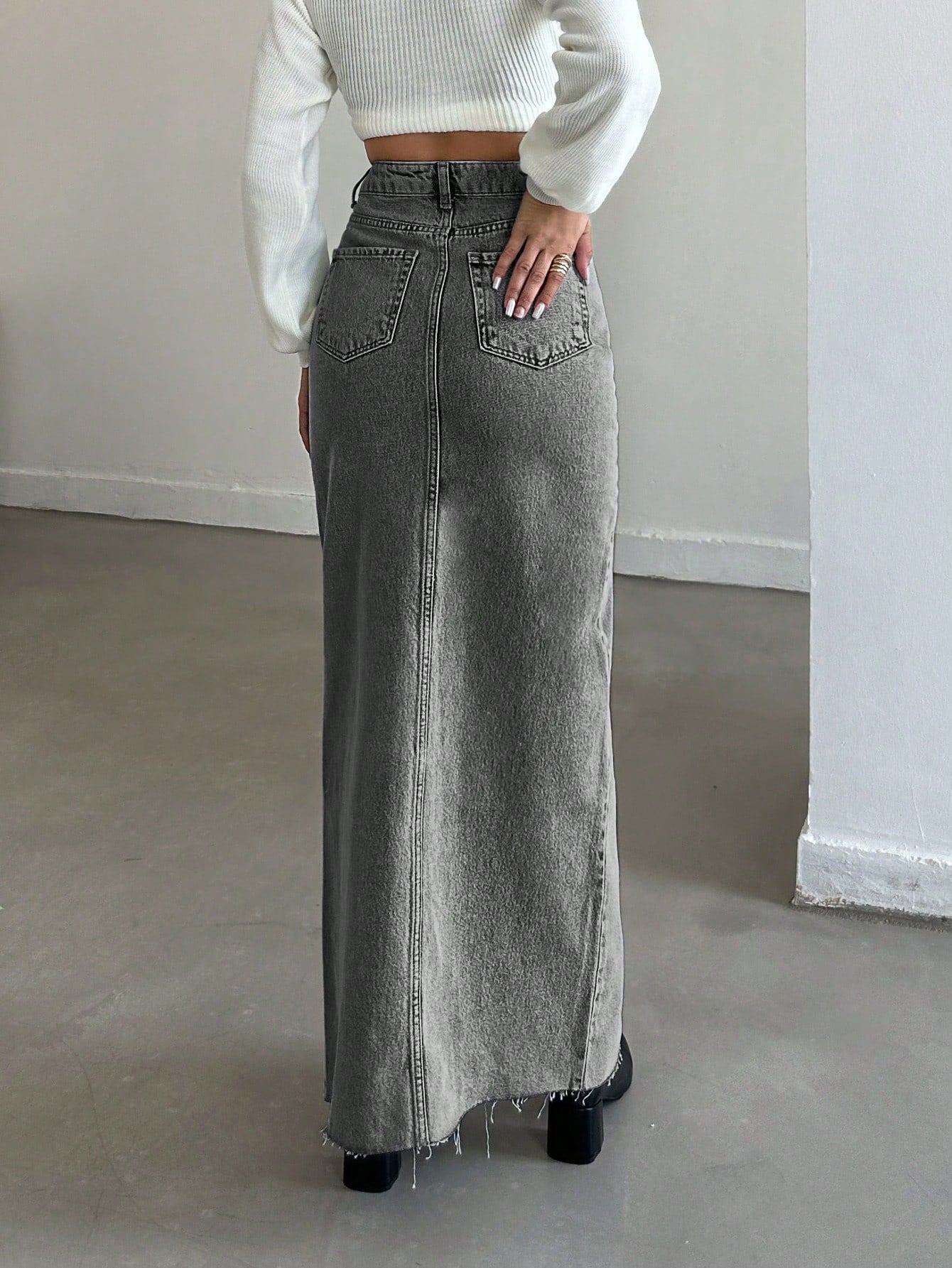 Slit And Slay Maxi Skirt