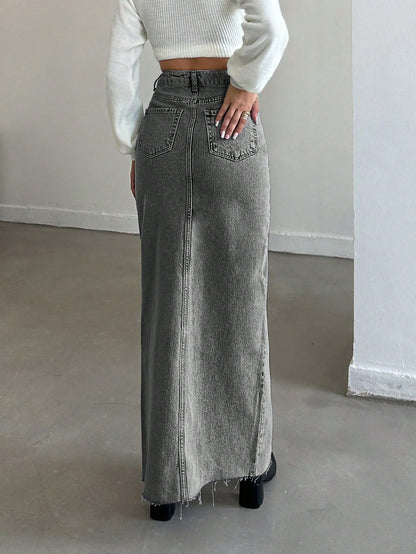Slit And Slay Maxi Skirt