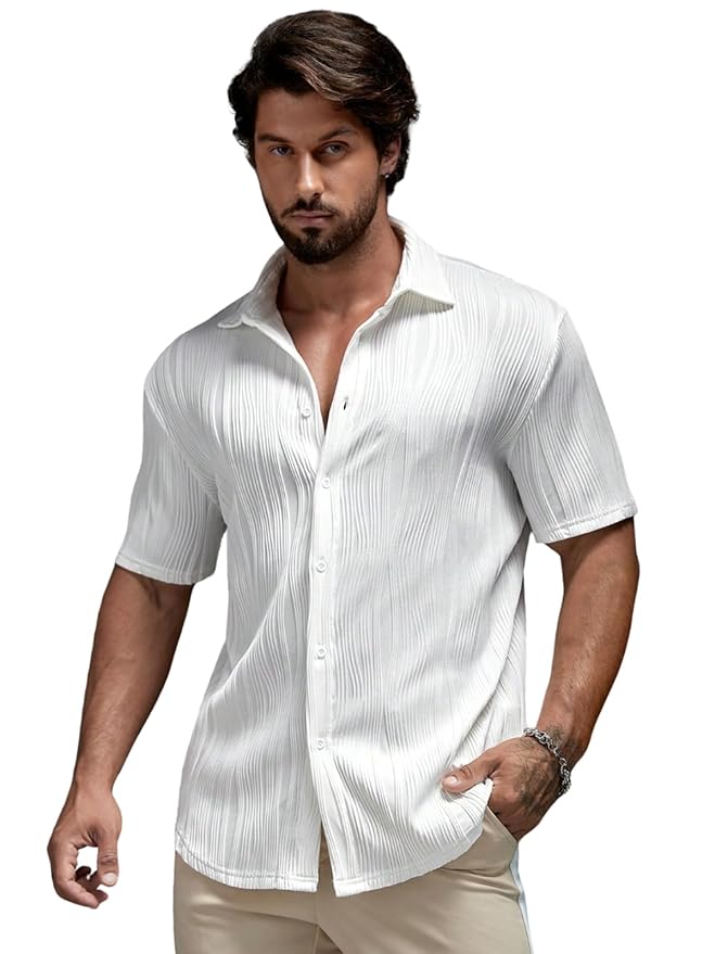Fine Knit Slim Fit Shirt