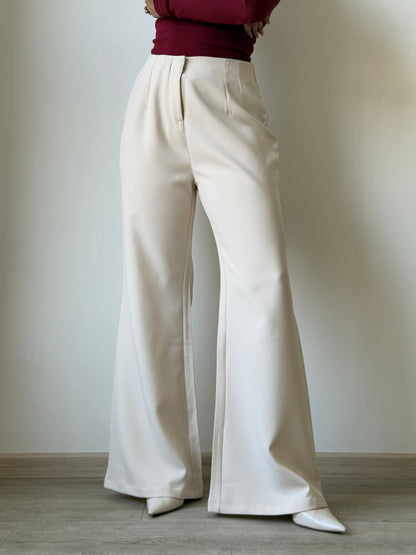 Darted Contour Bootcut Pants