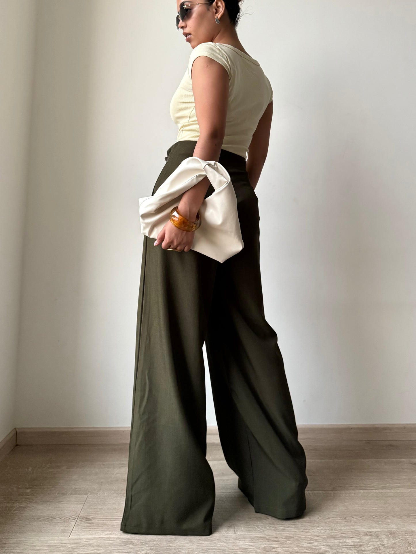 High Grade Linen Wide Leg Pants