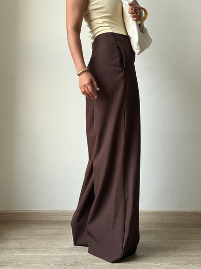 High Grade Linen Wide Leg Pants