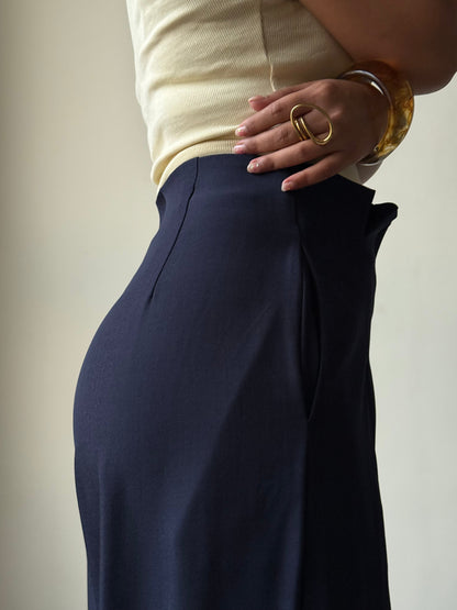 High Grade Linen Wide Leg Pants