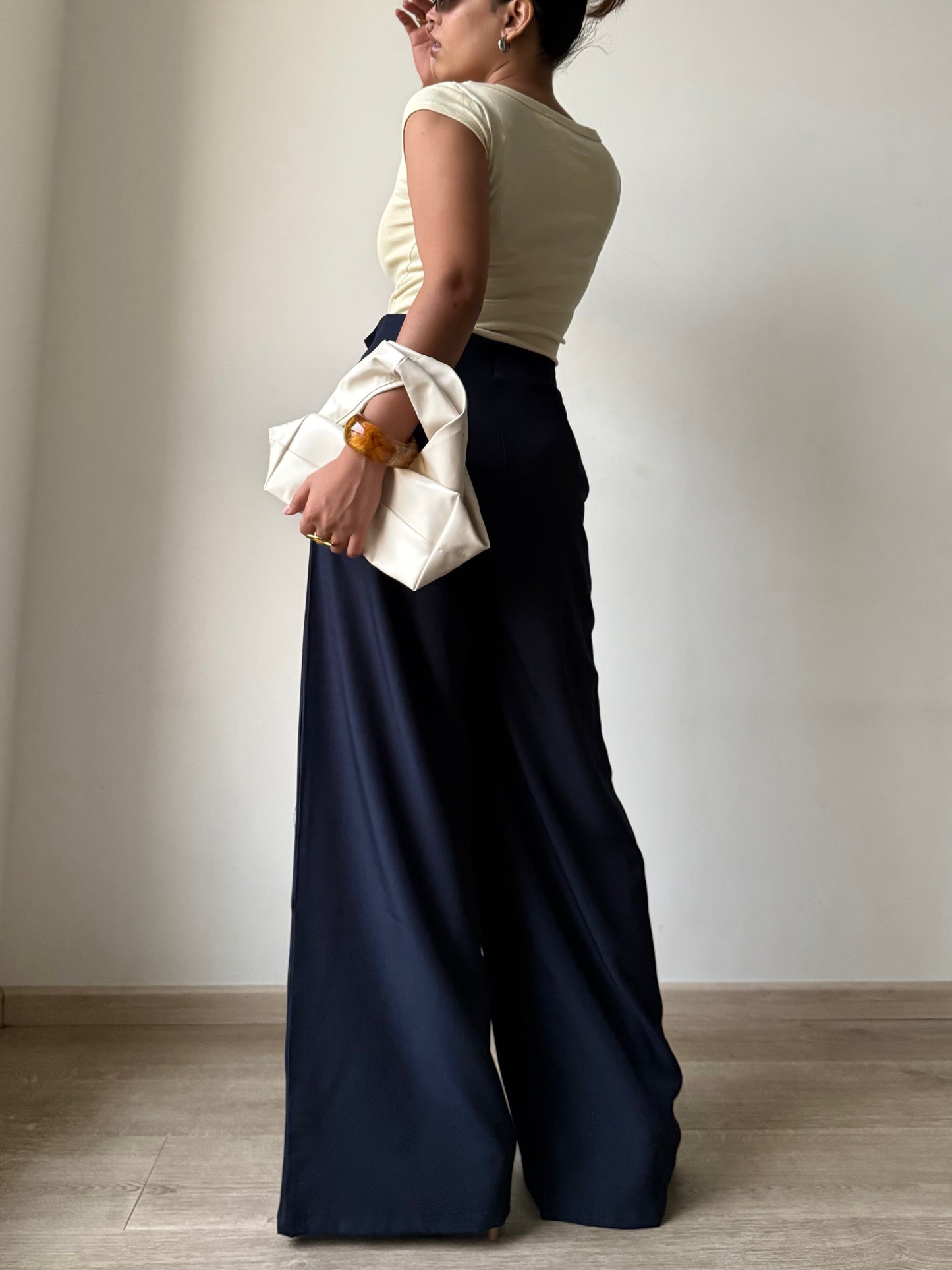 High Grade Linen Wide Leg Pants