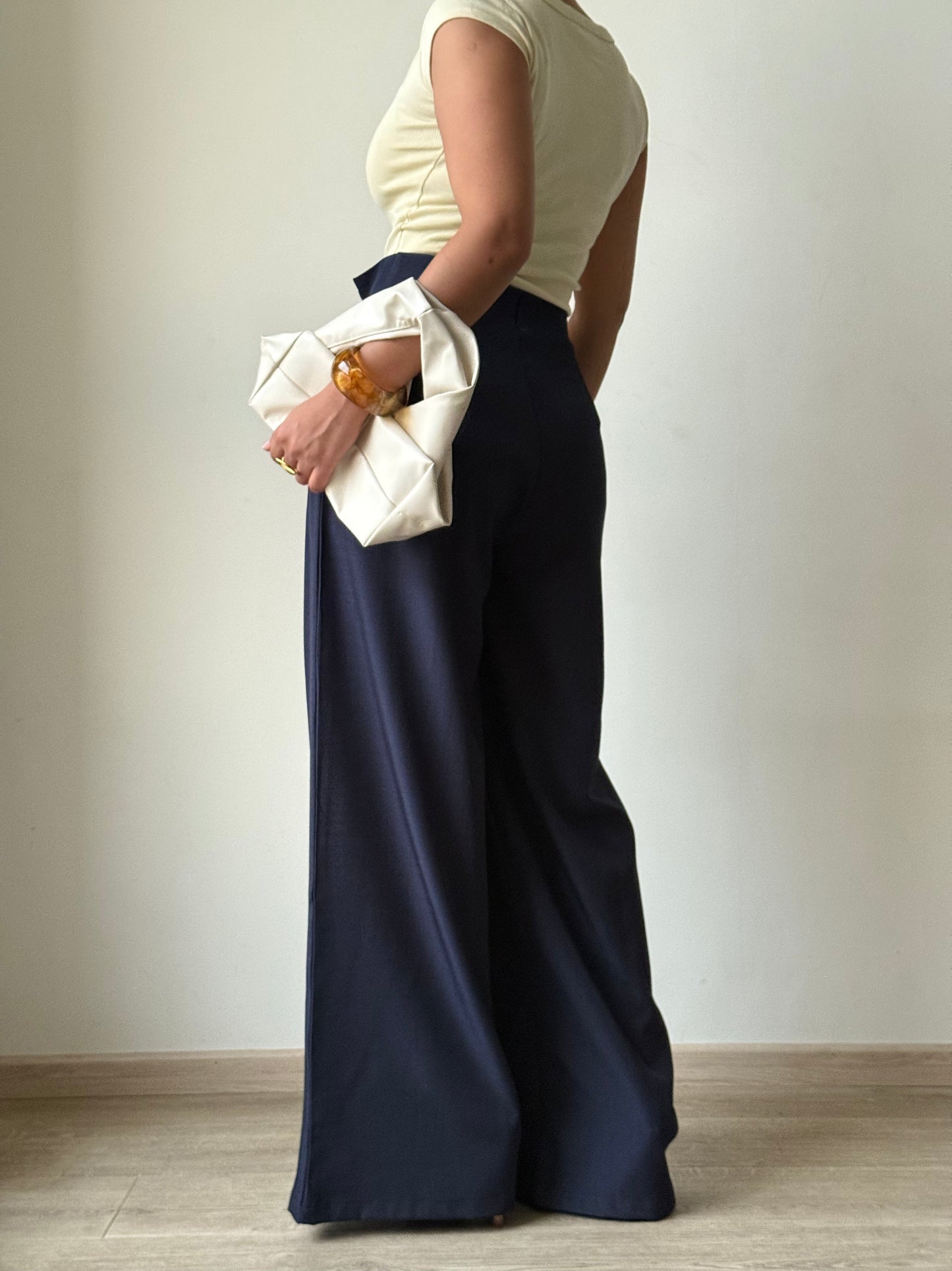 High Grade Linen Wide Leg Pants