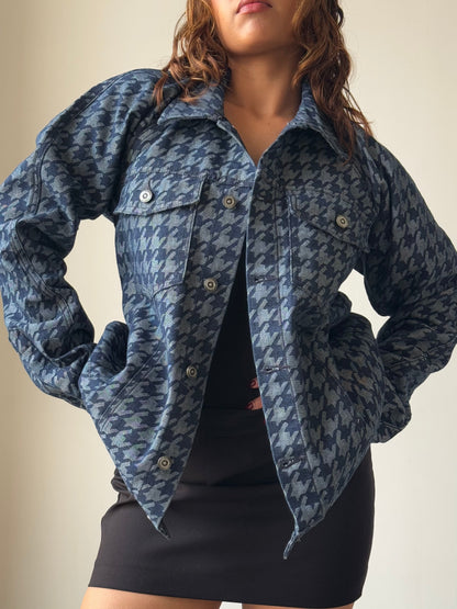 Classic Houndstooth Jacket
