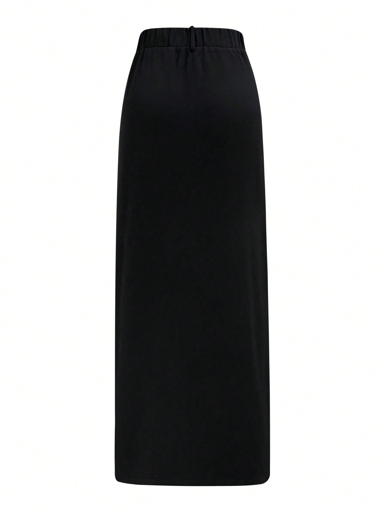 Korean Sleek Slit Skirt