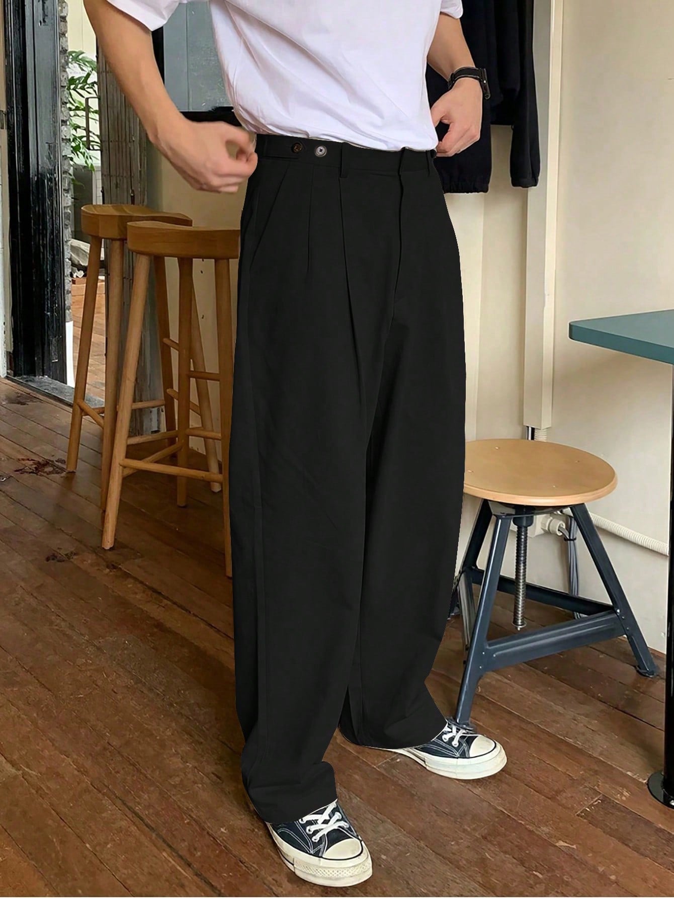 Minimal Japanese Fit Balloon Pants