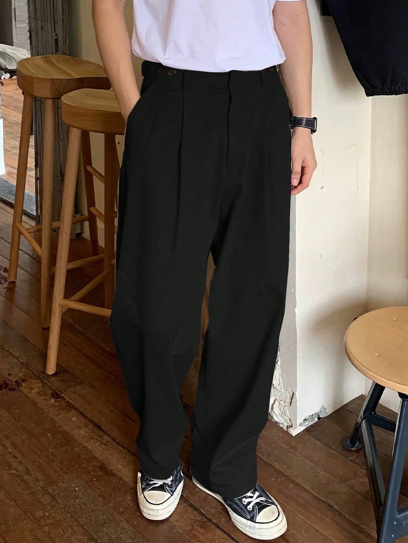 Minimal Japanese Fit Balloon Pants